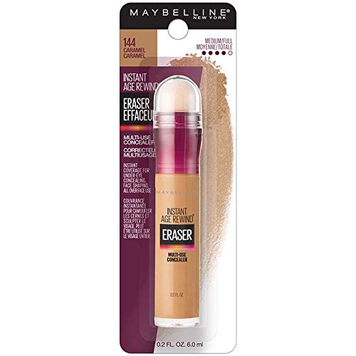 Maybelline Instant Age Rewind Eraser Dark Circles Treatment Multi-Use Concealer, 110, 1 Count (Packaging May Vary)