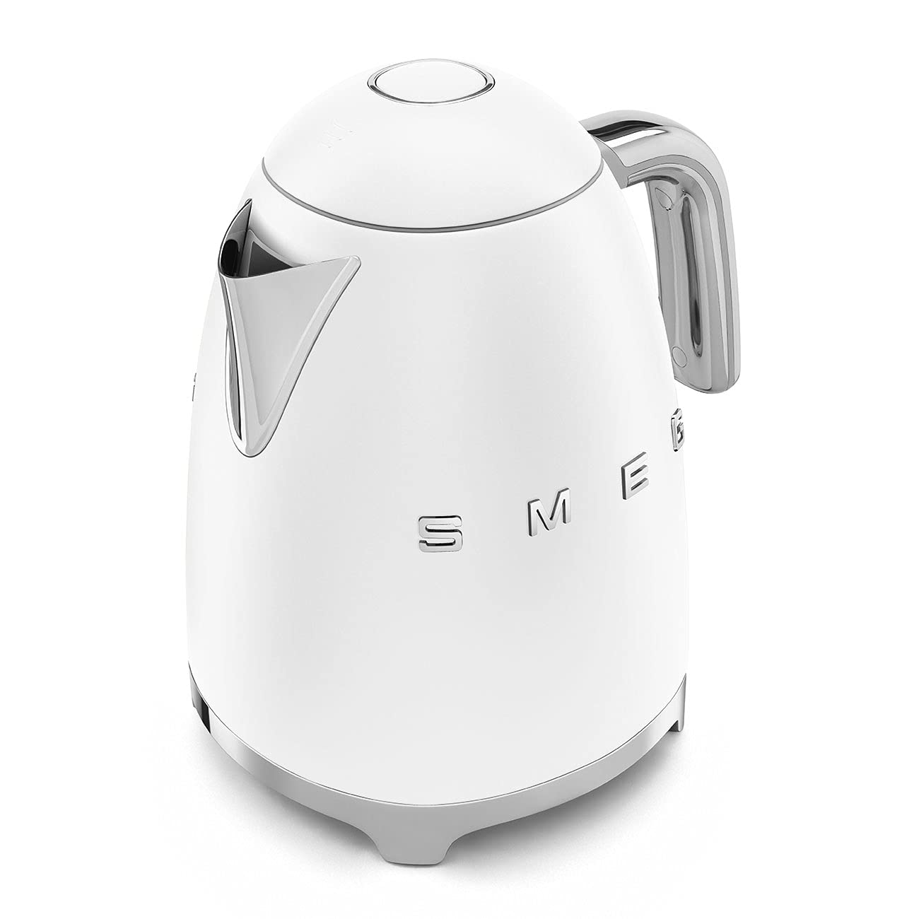 SMEG 50's Retro Style Electric Water Kettle with Automatic Shutoff, Removable Base, and Water Indicator, KLF03PBUS, Pastel Blue