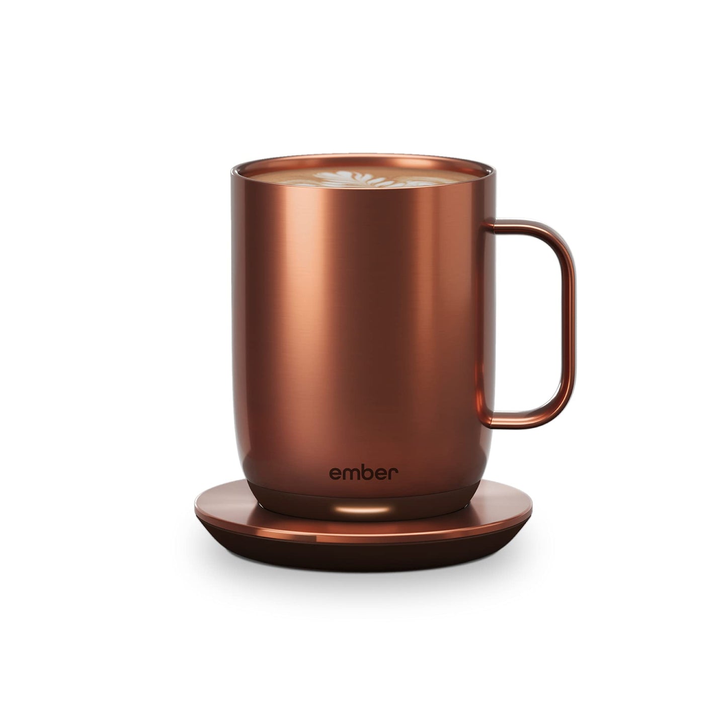 Ember Temperature Control Smart Mug 2, 10 Oz, App-Controlled Heated Coffee Mug with 80 Min Battery Life and Improved Design, Copper