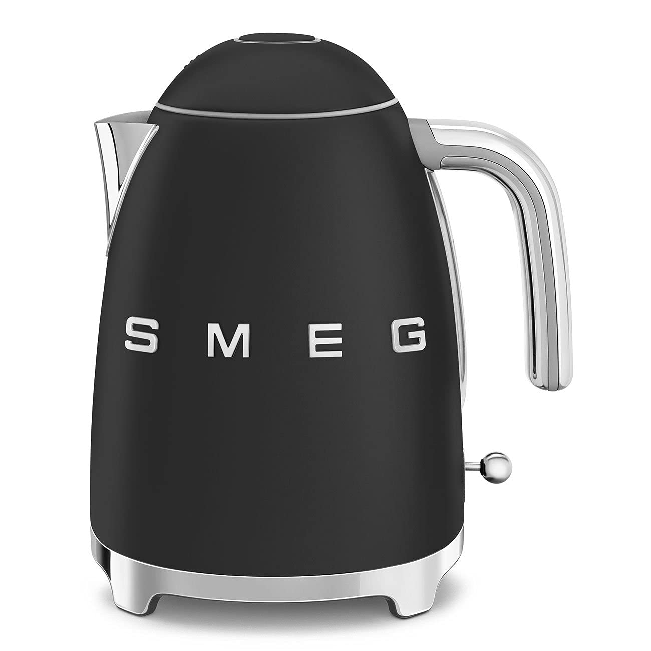 SMEG 50's Retro Style Electric Water Kettle with Automatic Shutoff, Removable Base, and Water Indicator, KLF03PBUS, Pastel Blue