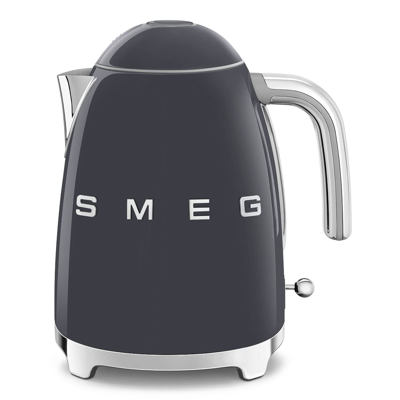 SMEG 50's Retro Style Electric Water Kettle with Automatic Shutoff, Removable Base, and Water Indicator, KLF03PBUS, Pastel Blue