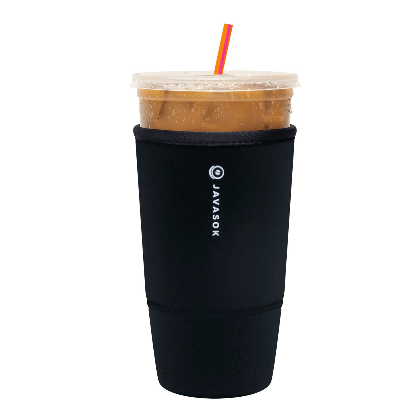 Sok It Java Sok Iced Coffee & Cold Soda Insulated Neoprene Cup Sleeve (English Garden Picnic, Medium: 22-28oz)