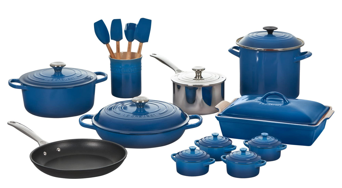 Le Creuset 20 Piece Mixed Material Set, Marseille