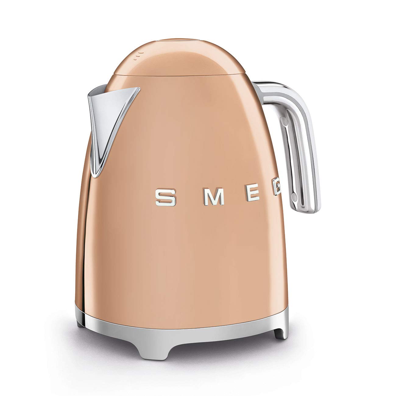 SMEG 50's Retro Style Electric Water Kettle with Automatic Shutoff, Removable Base, and Water Indicator, KLF03PBUS, Pastel Blue