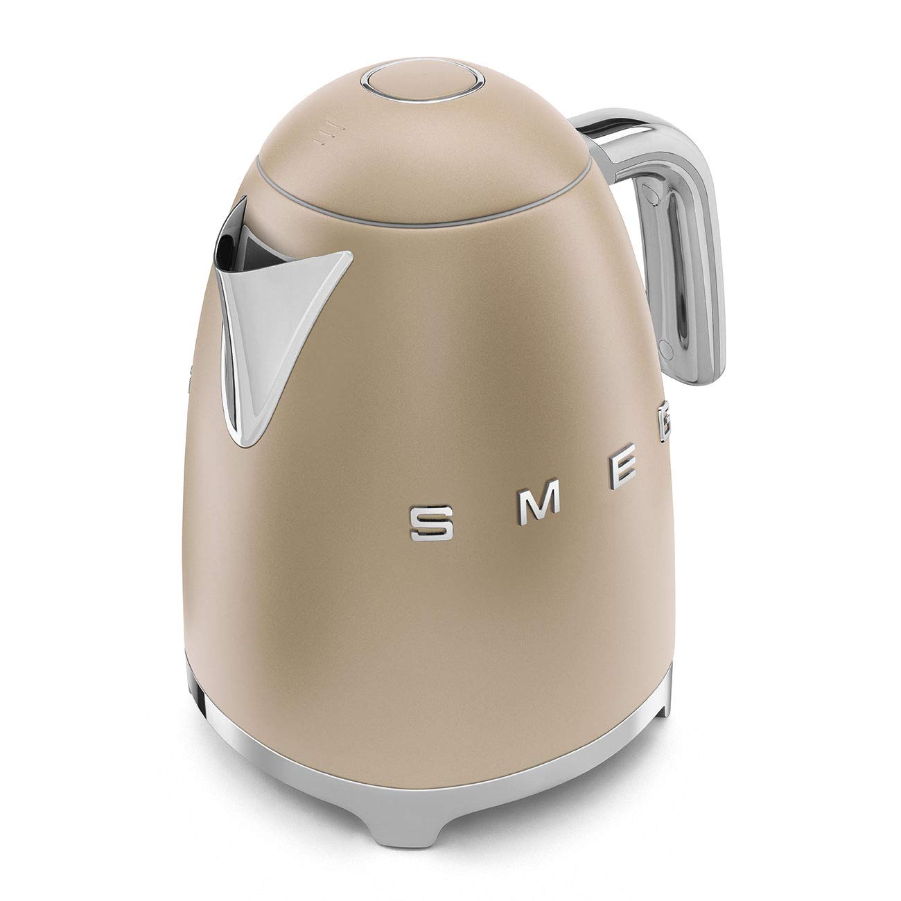 SMEG 50's Retro Style Electric Water Kettle with Automatic Shutoff, Removable Base, and Water Indicator, KLF03PBUS, Pastel Blue