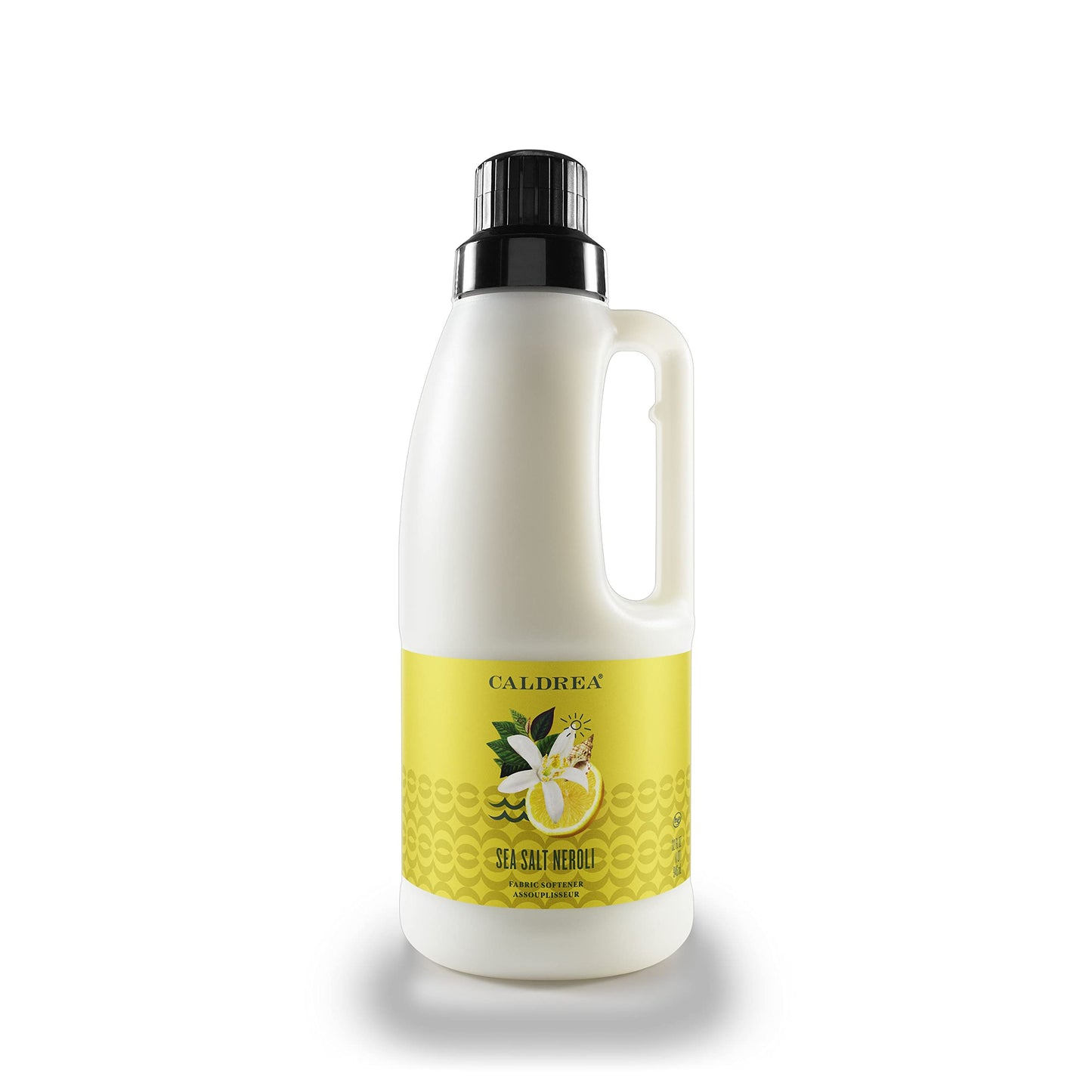 Caldrea Multi-surface Countertop Spray Cleaner, Made with Vegetable Protein Extract, Sea Salt Neroli Scent, 16 oz