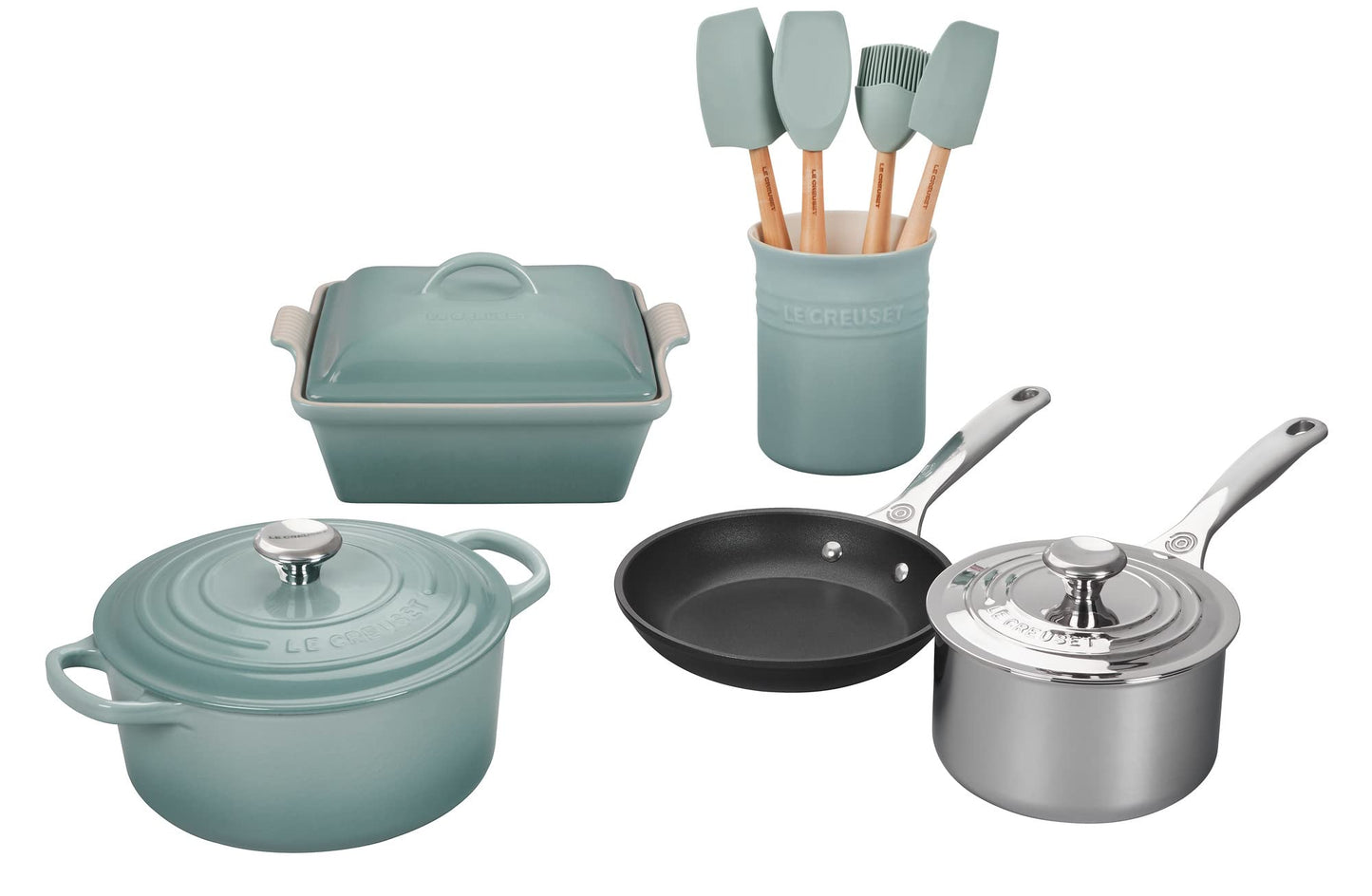 Le Creuset 20 Piece Mixed Material Set, Marseille