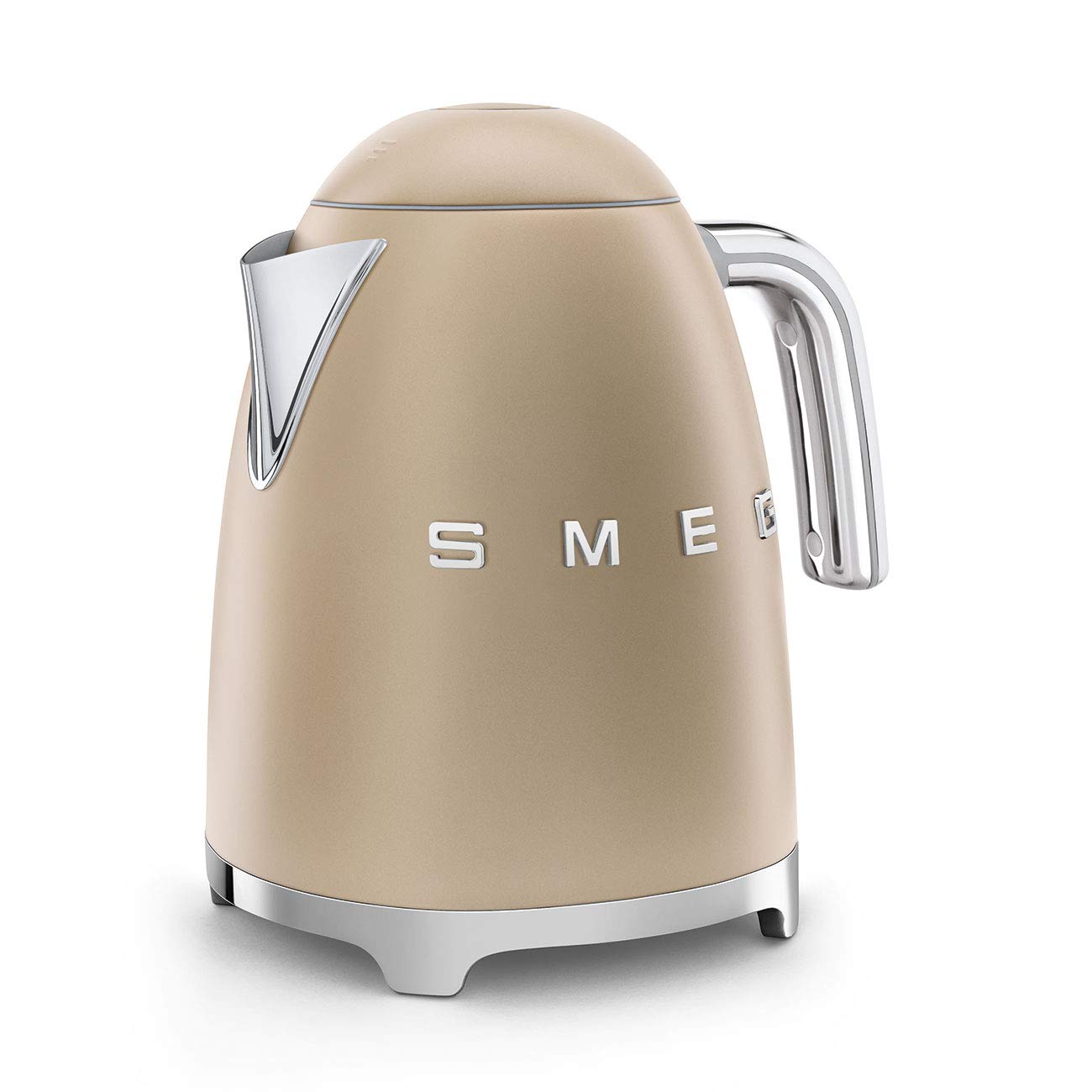 SMEG 50's Retro Style Electric Water Kettle with Automatic Shutoff, Removable Base, and Water Indicator, KLF03PBUS, Pastel Blue