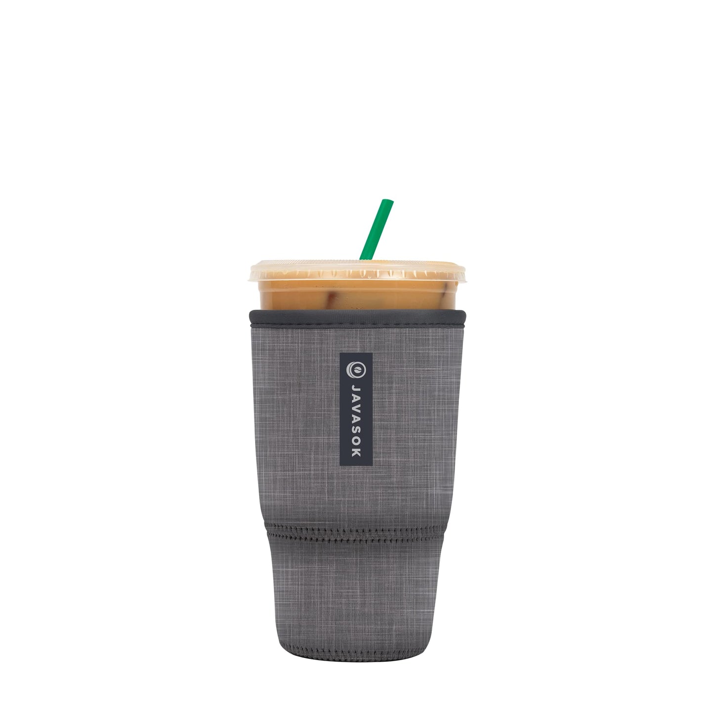 Sok It Java Sok Iced Coffee & Cold Soda Insulated Neoprene Cup Sleeve (English Garden Picnic, Medium: 22-28oz)