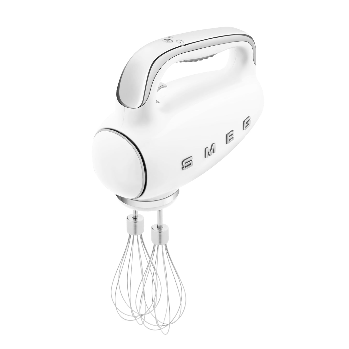 SMEG Black 50's Retro Style Electric Hand Mixer with Set of Beaters, Set of Dough Hooks and Set of Whisks