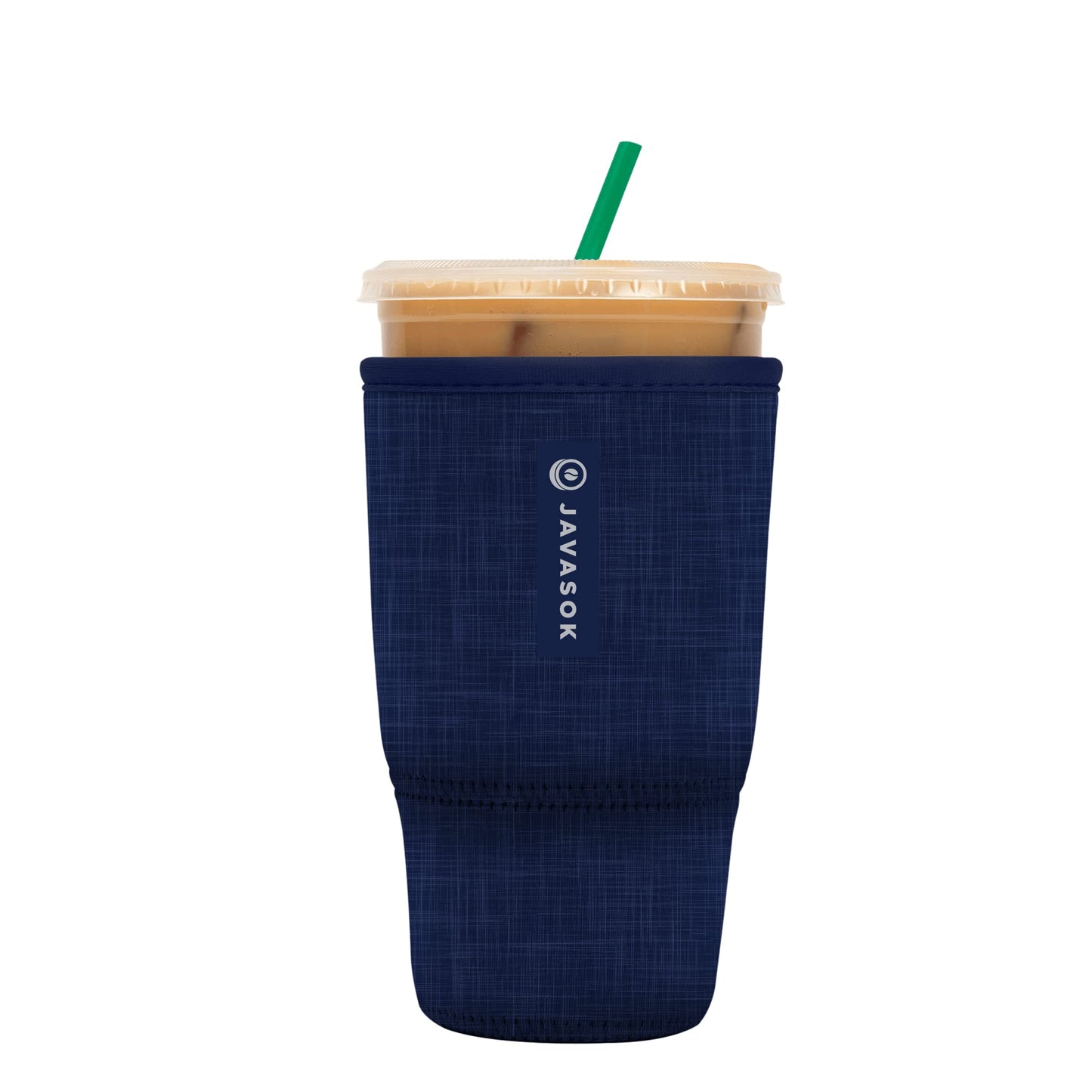 Sok It Java Sok Iced Coffee & Cold Soda Insulated Neoprene Cup Sleeve (English Garden Picnic, Medium: 22-28oz)