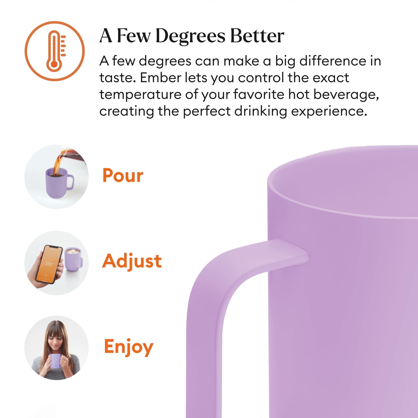 Ember Temperature Control Smart Mug 2, 10 Oz, App-Controlled Heated Coffee Mug with 80 Min Battery Life and Improved Design, Copper