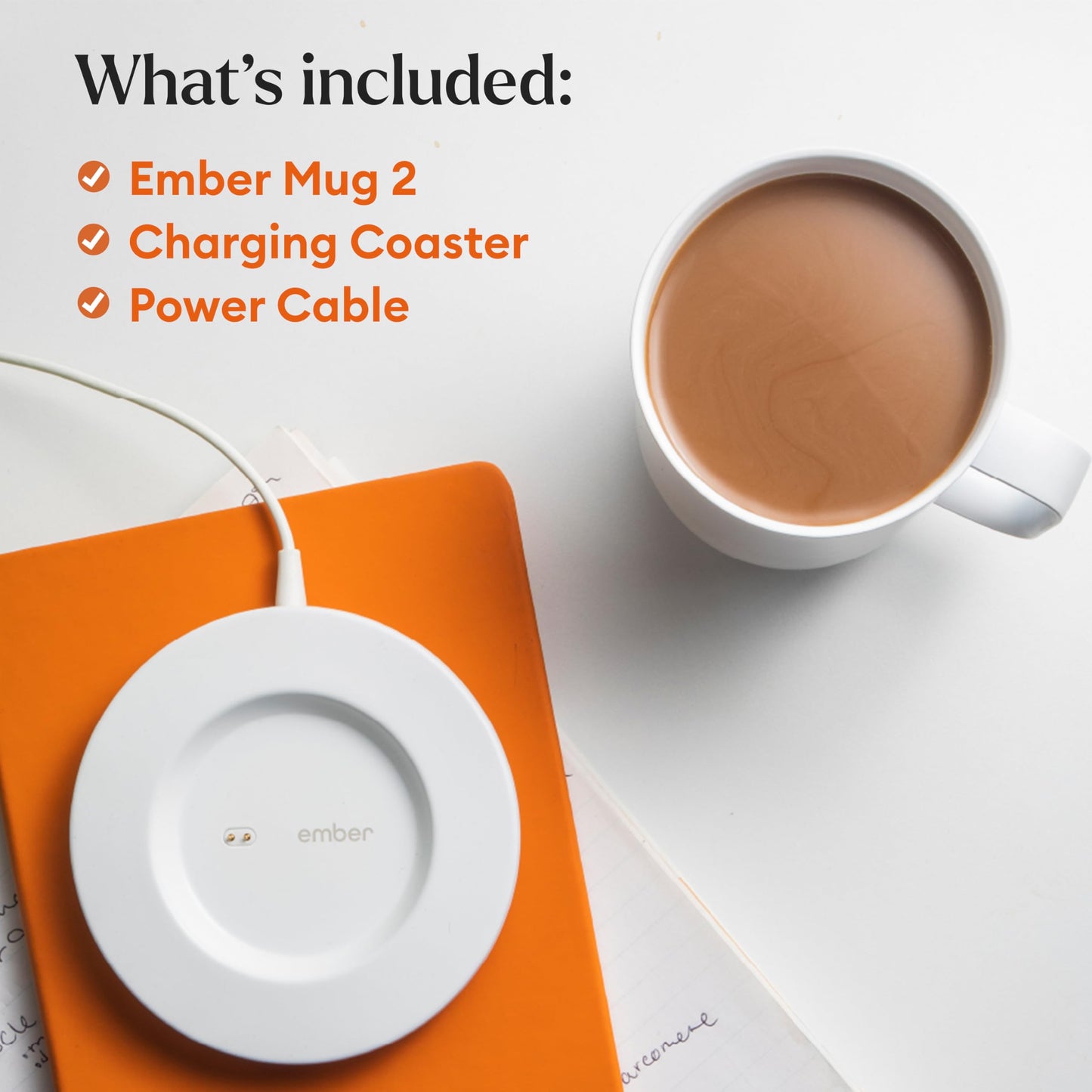 Ember Temperature Control Smart Mug 2, 10 Oz, App-Controlled Heated Coffee Mug with 80 Min Battery Life and Improved Design, Copper