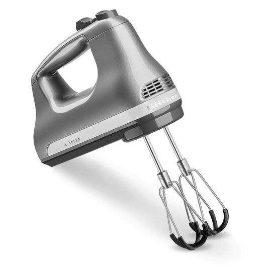 KitchenAid 6 Speed Hand Mixer with Flex Edge Beaters - KHM6118