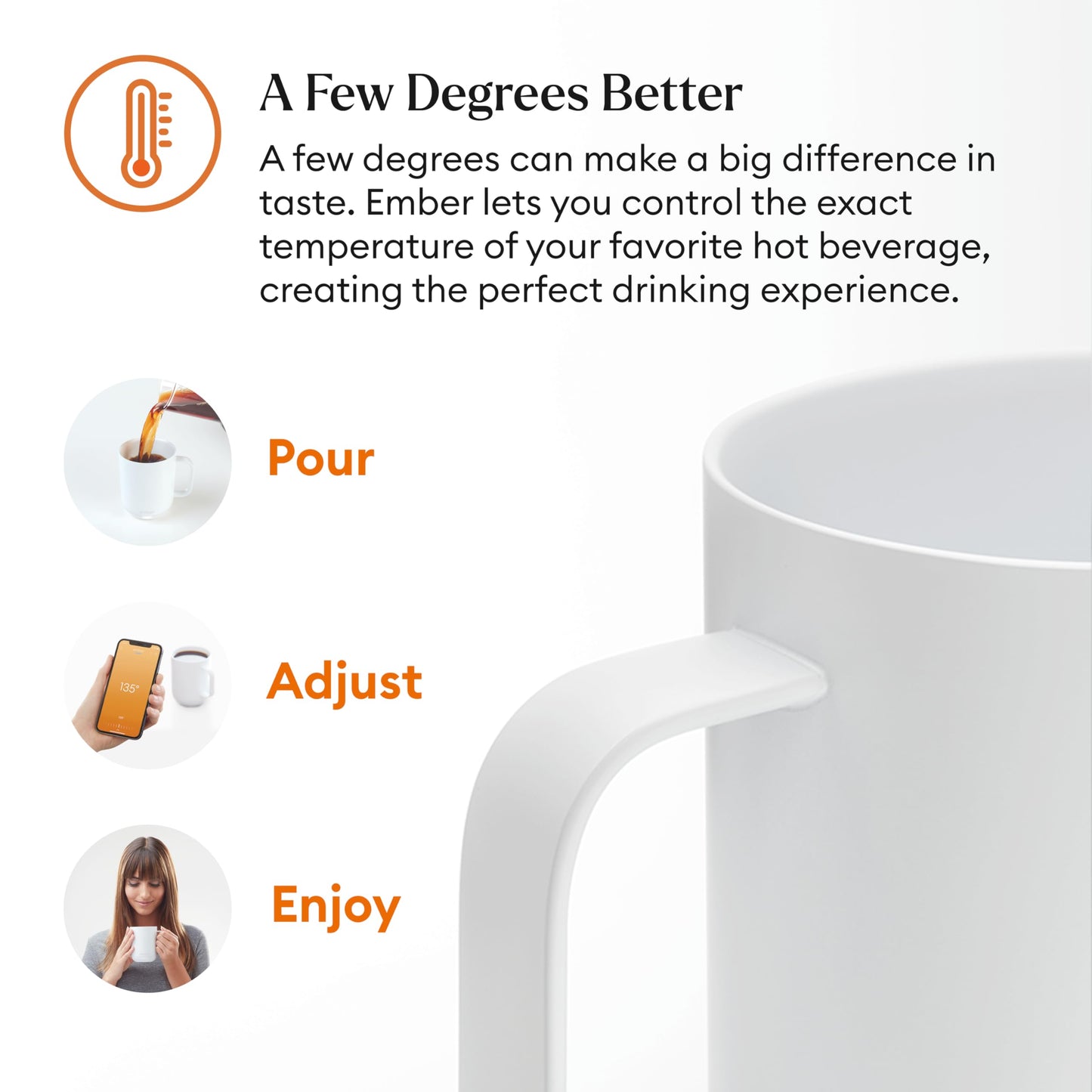 Ember Temperature Control Smart Mug 2, 10 Oz, App-Controlled Heated Coffee Mug with 80 Min Battery Life and Improved Design, Copper