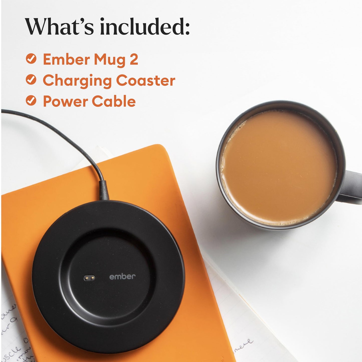 Ember Temperature Control Smart Mug 2, 10 Oz, App-Controlled Heated Coffee Mug with 80 Min Battery Life and Improved Design, Copper