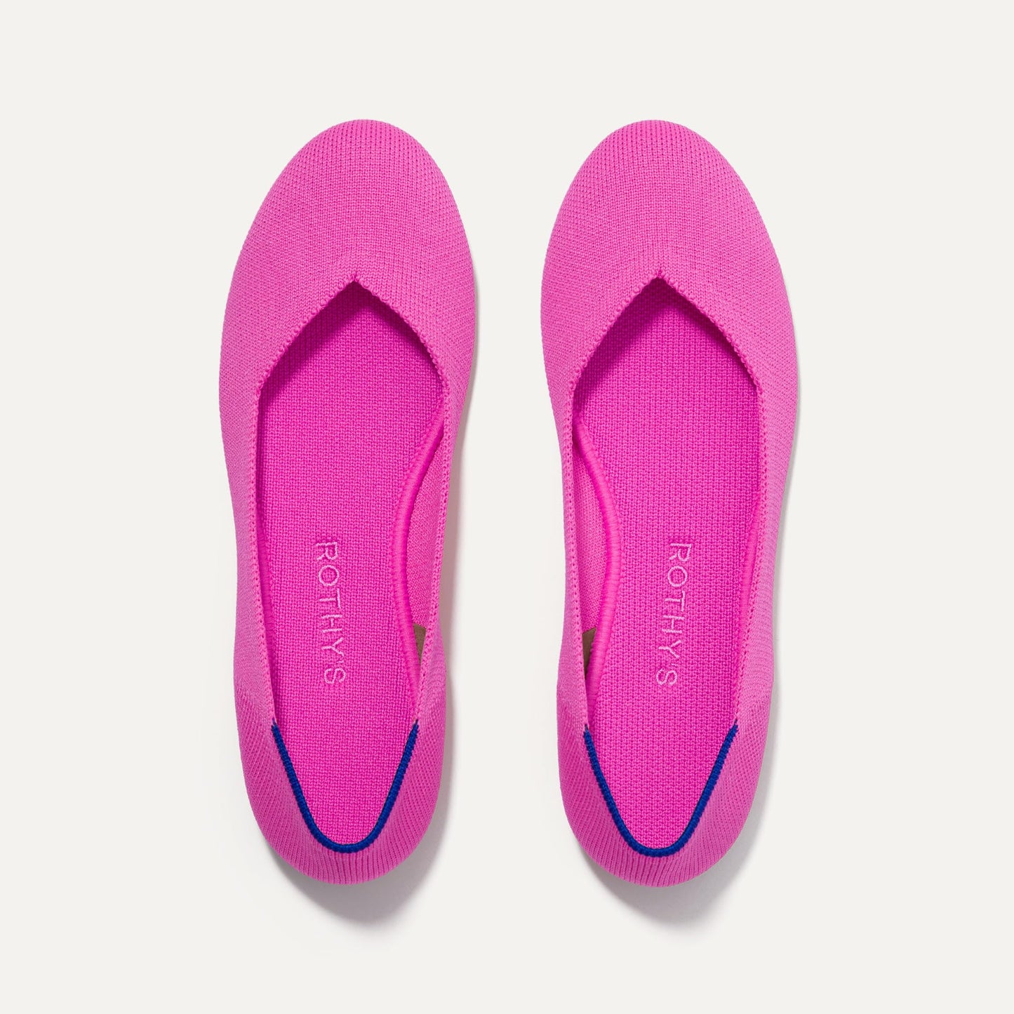 Rothy's The Flat Women's Slip-On Shoes, Classic Flats, Made from Recycled Plastic Bottles & Machine Washable