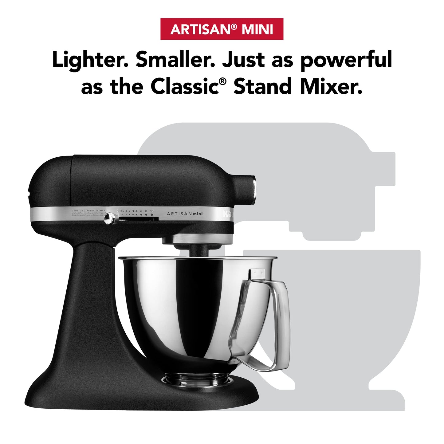 KitchenAid Artisan Mini 3.5 Quart Tilt-Head Stand Mixer - KSM3316X - Ice