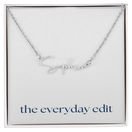 The "Signature" Necklace